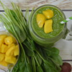 Lychee Mango Spinach Smoothie Recipe