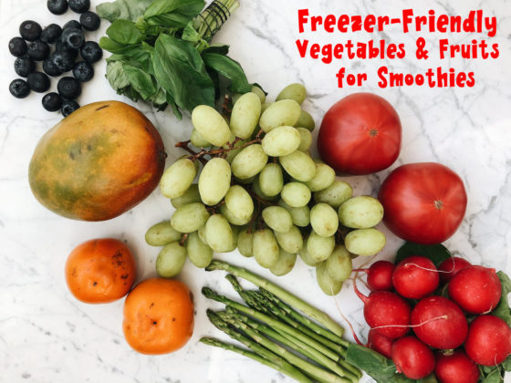 Freezer-Friendly Fruits and Vegetables for Smoothies